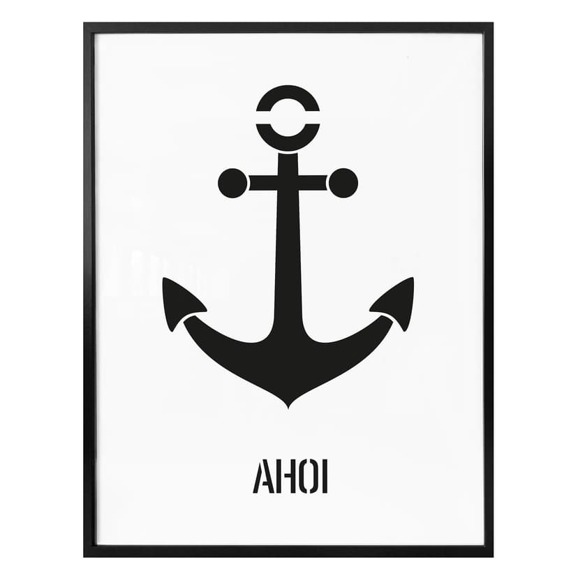 Plakat Anchor ahoy