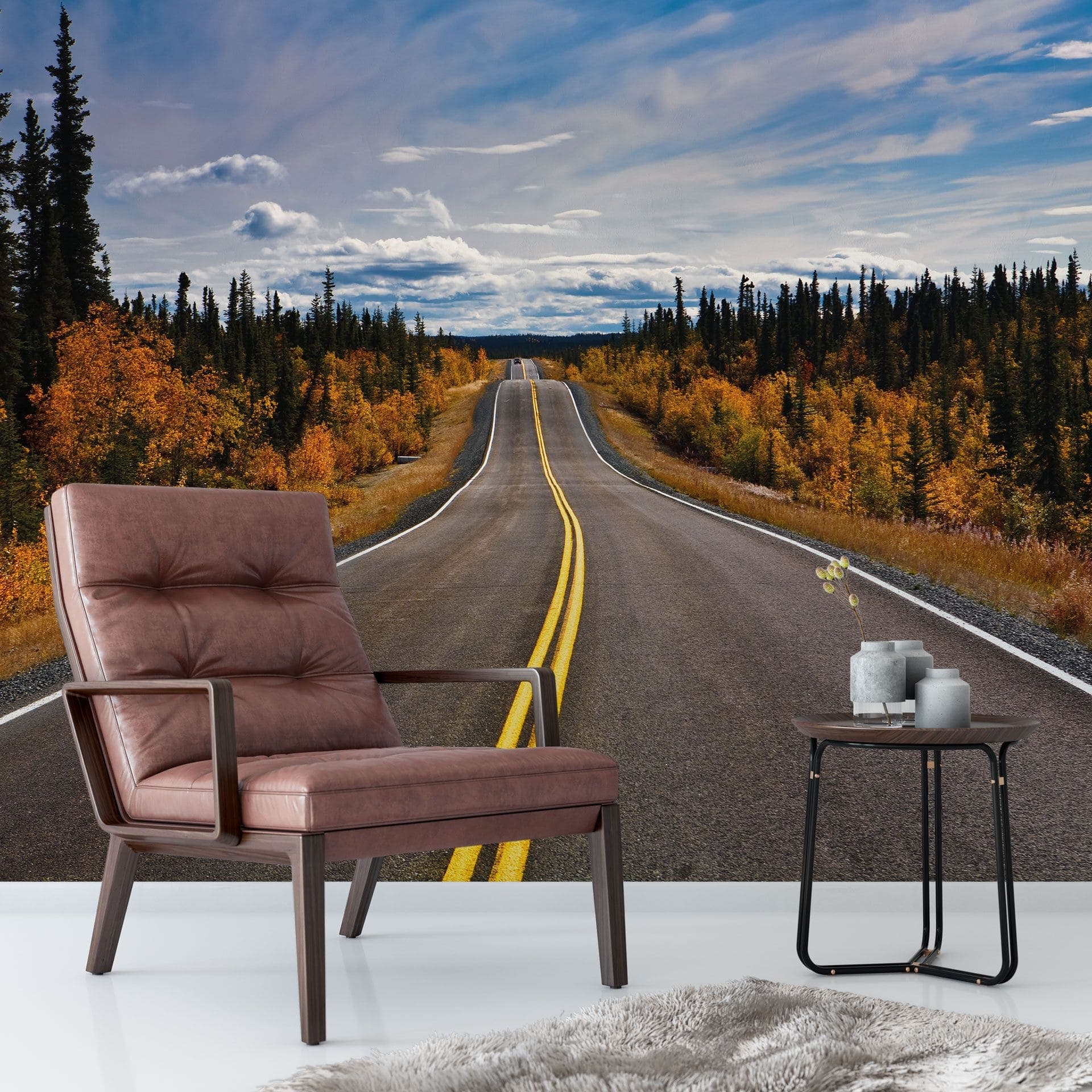 Fototapeta Road Trip - 288x260 cm