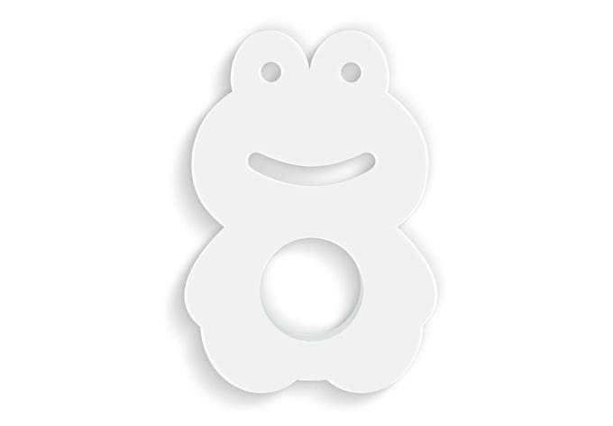 pierścień na serwetkę 3D żaba