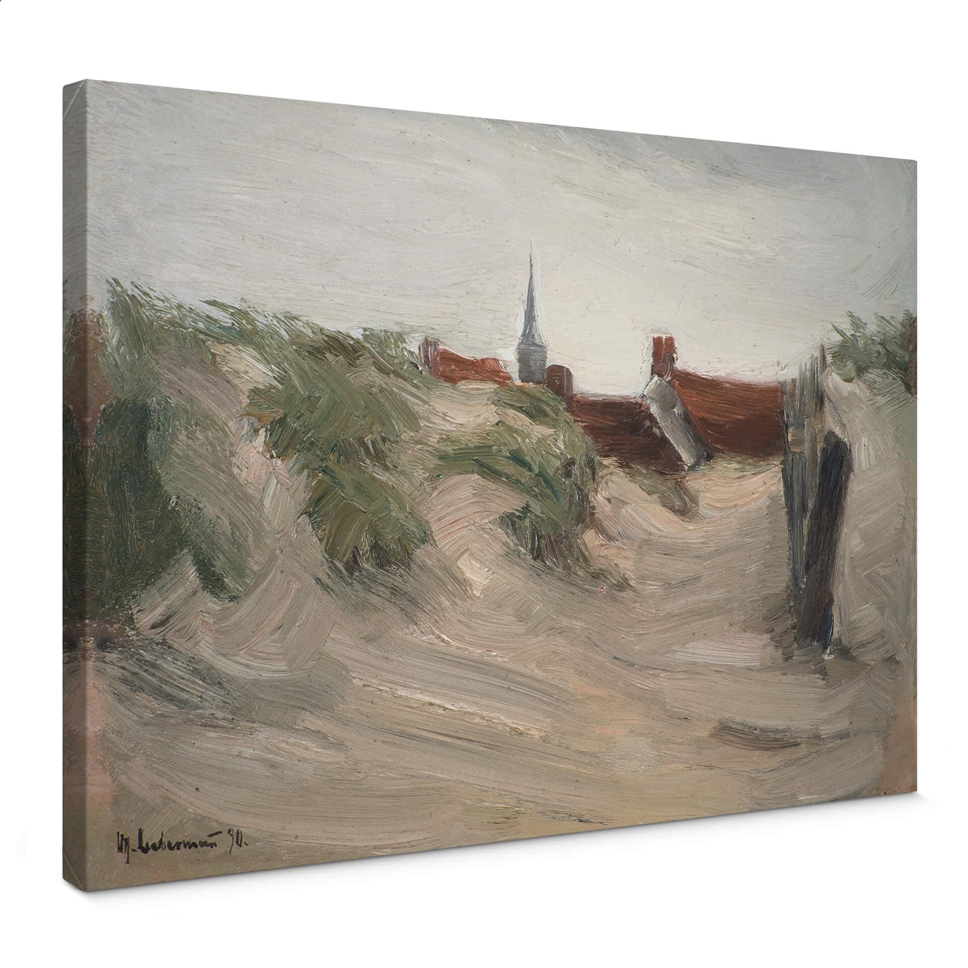 Obraz na płótnie Liebermann - Wydmy Katwijk