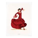 Plakat Tohmé - Flamenco