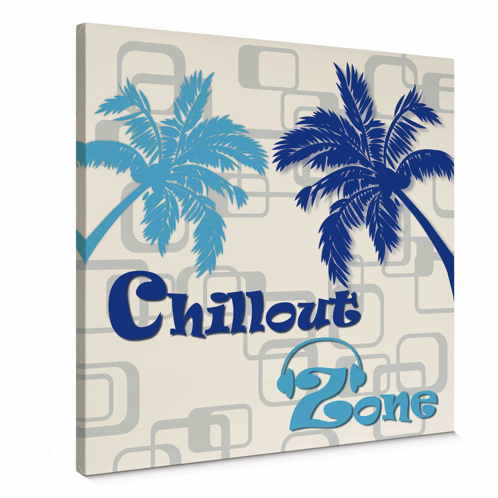 Obraz na płótnie Chillout Zone Blue