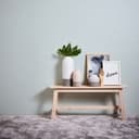 Tapeta z małym wzorem niebiesko-biała - włókninowa tapeta wiejski dom A.S. Création - matowa, jasna 