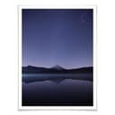 Plakat z nocnym niebem