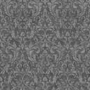 Tapeta z włókniny Ornamental Classic matowa w kolorze antracytowym 