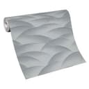 Tapeta falista, tapeta wzorzysta Fashion for Walls 4 by Guido Maria Kretschmer silver