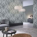 tapeta 3D, tapeta geometryczna Fashion for Walls 4 by Guido Maria Kretschmer silver