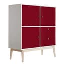 Okleiny meblowe - Uni Burgundy