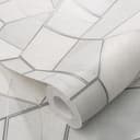 Tapeta flizelinowa MOSAIQUE Elle Decoration 4, jasnoszara