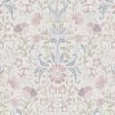 Floral cream blue - włókninowa tapeta Country House A.S. Création - matowa i lekko teksturowana