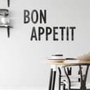 Litery akrylowe Bon Appetit