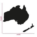 Akrylowa mapa dekoracyjna Australia - Nowa Zelandia