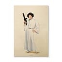 Plakat drewniany Tohmé - Leia