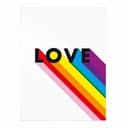Plakat LGBTQIA+ Tęcza miłości