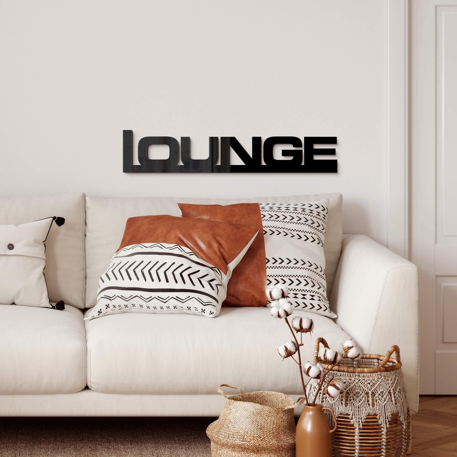 Litery akrylowe lounge