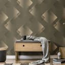 Graficzna tapeta Elysium taupe