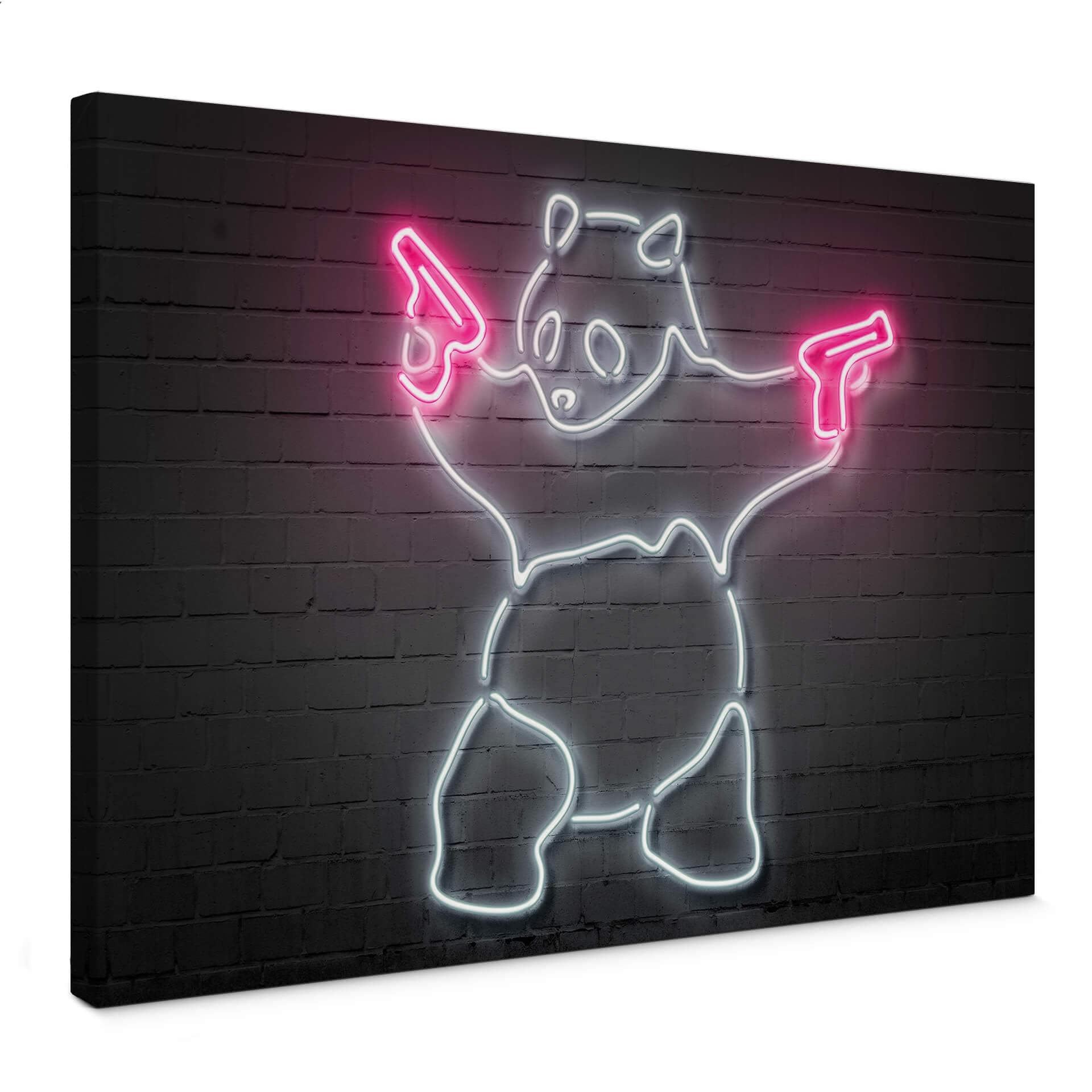 Obraz na płótnie Mielu - Panda