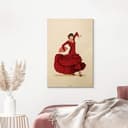 Plakat drewniany Tohmé - Flamenco