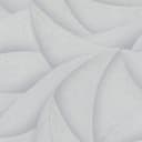 Tapeta flizelinowa w kolorze szarym, wygląd 3D, fale, nowoczesna grafika
