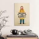 Plakat drewniany Tohmé - Greta