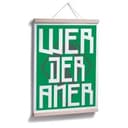 Plakat Werder Brema - Werderaner