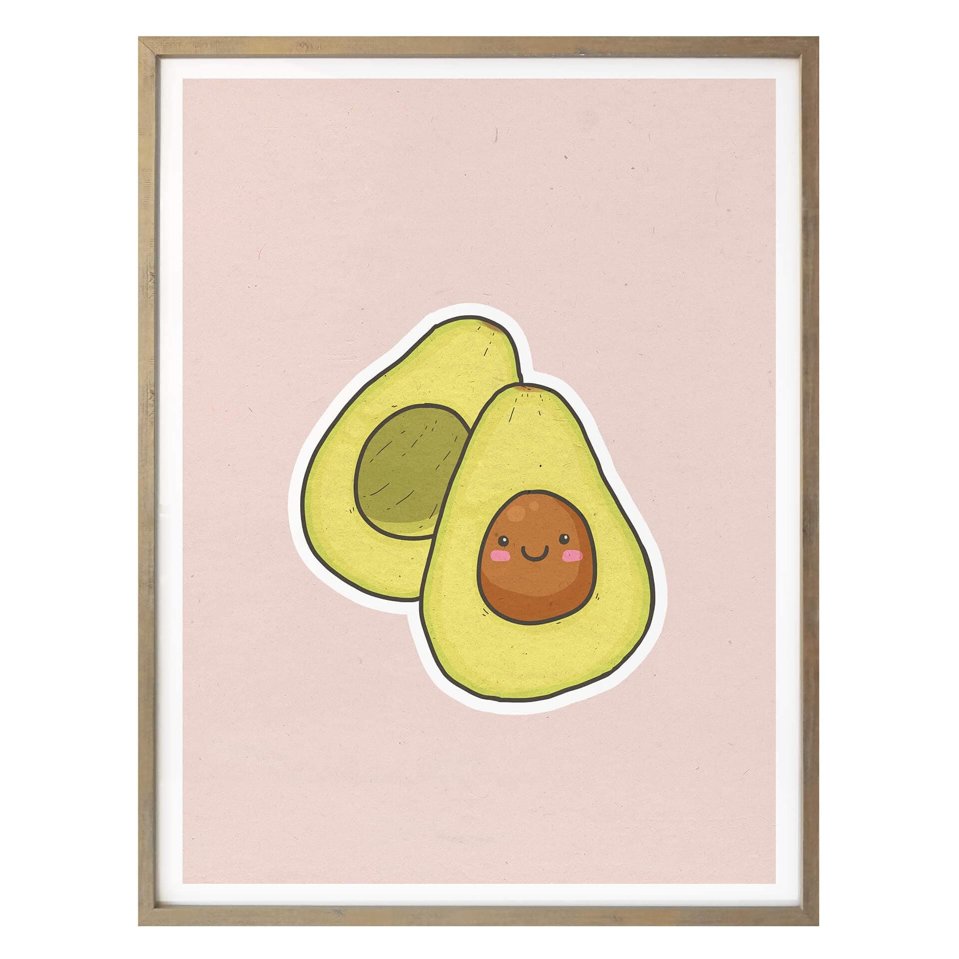 Plakat Happy Avocado