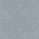 Tapeta z włókniny trójkąty, geometryczna grafika w kolorze niebieskim