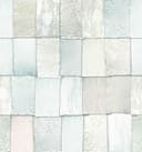 Fototapeta Patchwork o wyglądzie papieru w kolorze białym i beżowym z delikatną fakturą 3,4 x 3,18 m