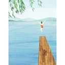 Rzeki - Fototapeta Wild Swim