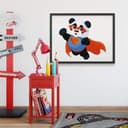 Plakat Super Panda
