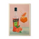 Plakat drewniany Aperol Spritz - Lizde
