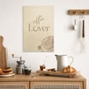 Plakat drewniany Coffee Lover