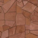 Tapeta flizelinowa MOSAIQUE Elle Decoration 4, terakota