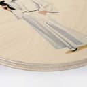 Obraz drewniany Tohmé - Leia - Okrągły