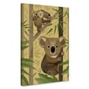 Brązowy obraz na płótnie - Koala