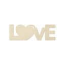 Drewniane litery Love