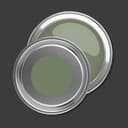 Farba do ścian i sufitów Premium zielona - Matowa farba do ścian wewnętrznych PURO c5004 sage green