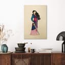 Plakat drewniany Tohmé - Mulan