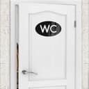 Akrylowa dekoracja WC