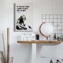 Obraz na płótnie Banksy - Jeśli się zmęczysz