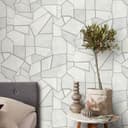 Tapeta flizelinowa MOSAIQUE Elle Decoration 4, jasnoszara