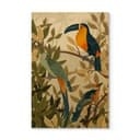Plakat drewniany Goed Blauw - Paradise