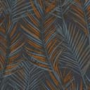 Tapeta w kwiaty - Floral black orange - tapeta z włókniny A.S. Création