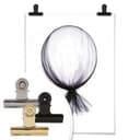 Plakat - Czarny balon