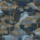 Tapeta flizelinowa GOLDEN GROVE Elle Decoration 4, niebieska