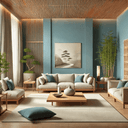 Farba do ścian i sufitów Premium niebieska - Matowa farba do ścian wewnętrznych PURO c3006 ocean blue