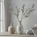 Tapeta z włókniny Ornament Floral Nature w kolorze białym
