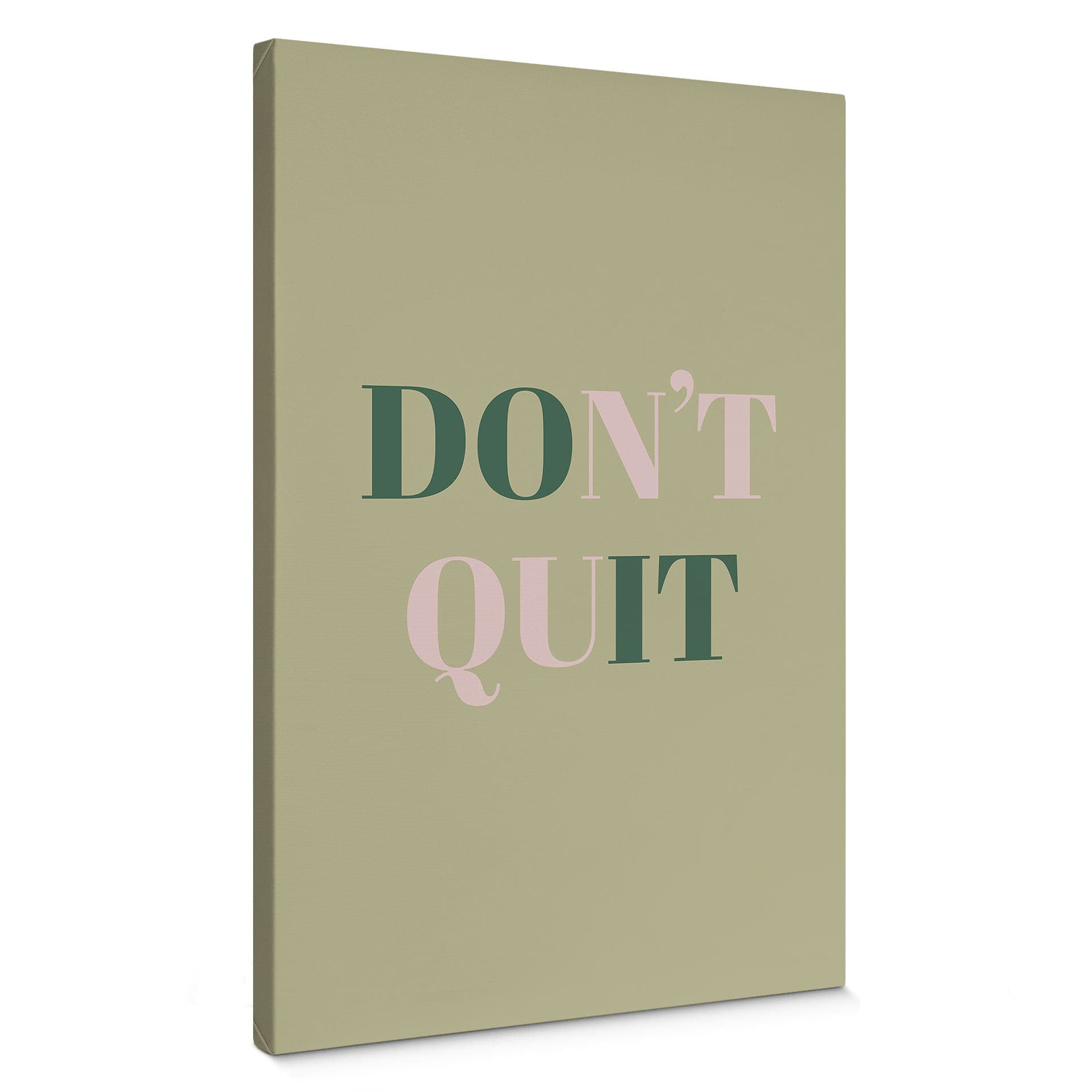 Obraz na płótnie Don't Quit Do it