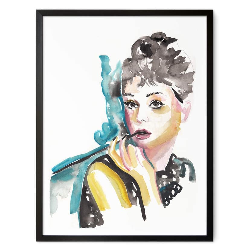 Plakat Verbaan - Audrey jest nagrodą