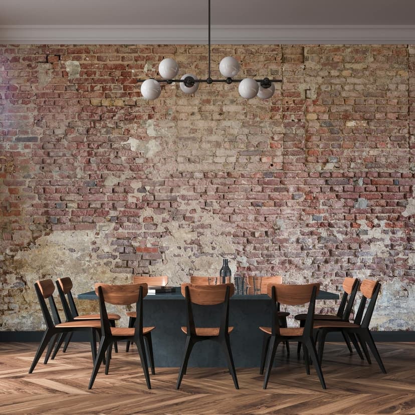 Fototapeta w kolorze czerwonego beżu - włóknina Designwalls 2 - 2,55 x 3,5 m